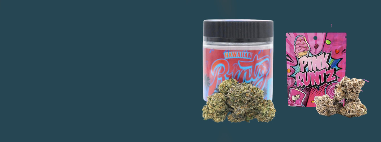 Runtz weed strain banner