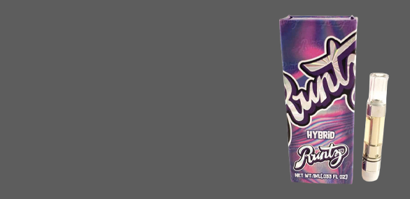 Runtz carts strain banner