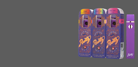 Runtz disposables strain banner