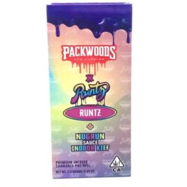 Packwoods x Purple Runtz Preroll: 2.5G Joint