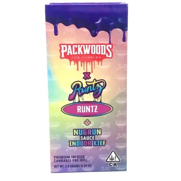 Packwoods x Purple Runtz Preroll: 2.5G Joint
